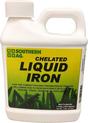 Southern Ag Chelated Liquid Iron, 16 OZ Size: 16 