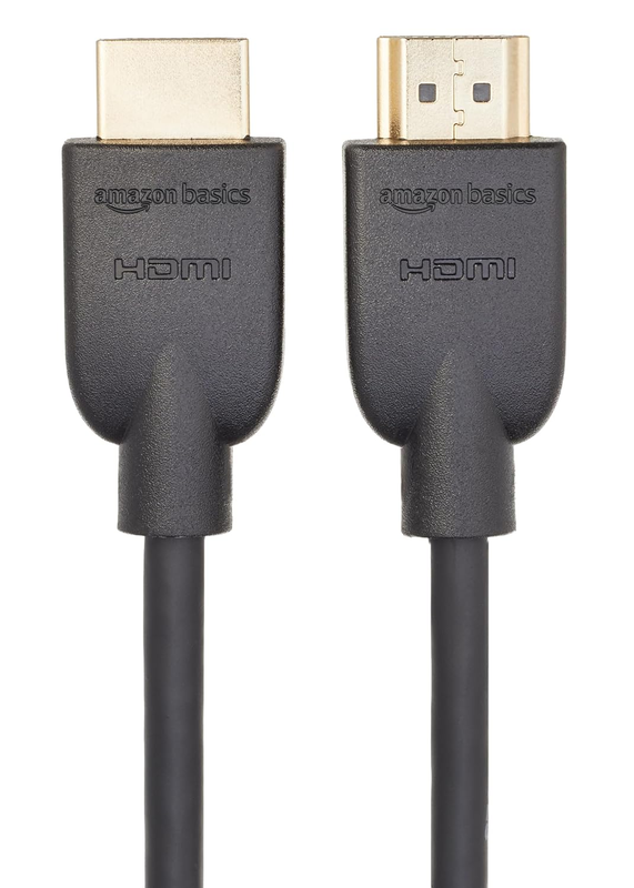 High-Speed HDMI Cable (18Gbps, 4K/60Hz) - 3 Feet, Pack of 3, Black