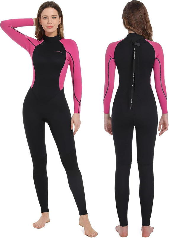 Wetsuits for Men and Women, Mens/Womens Wet Suit for Cold Water, 3/2Mm Wetsuit f