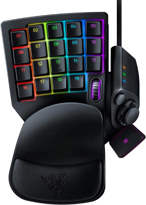 Tartarus V2 Gaming Keypad: Mecha-Membrane Key Switches - One Handed Keyboard - 3