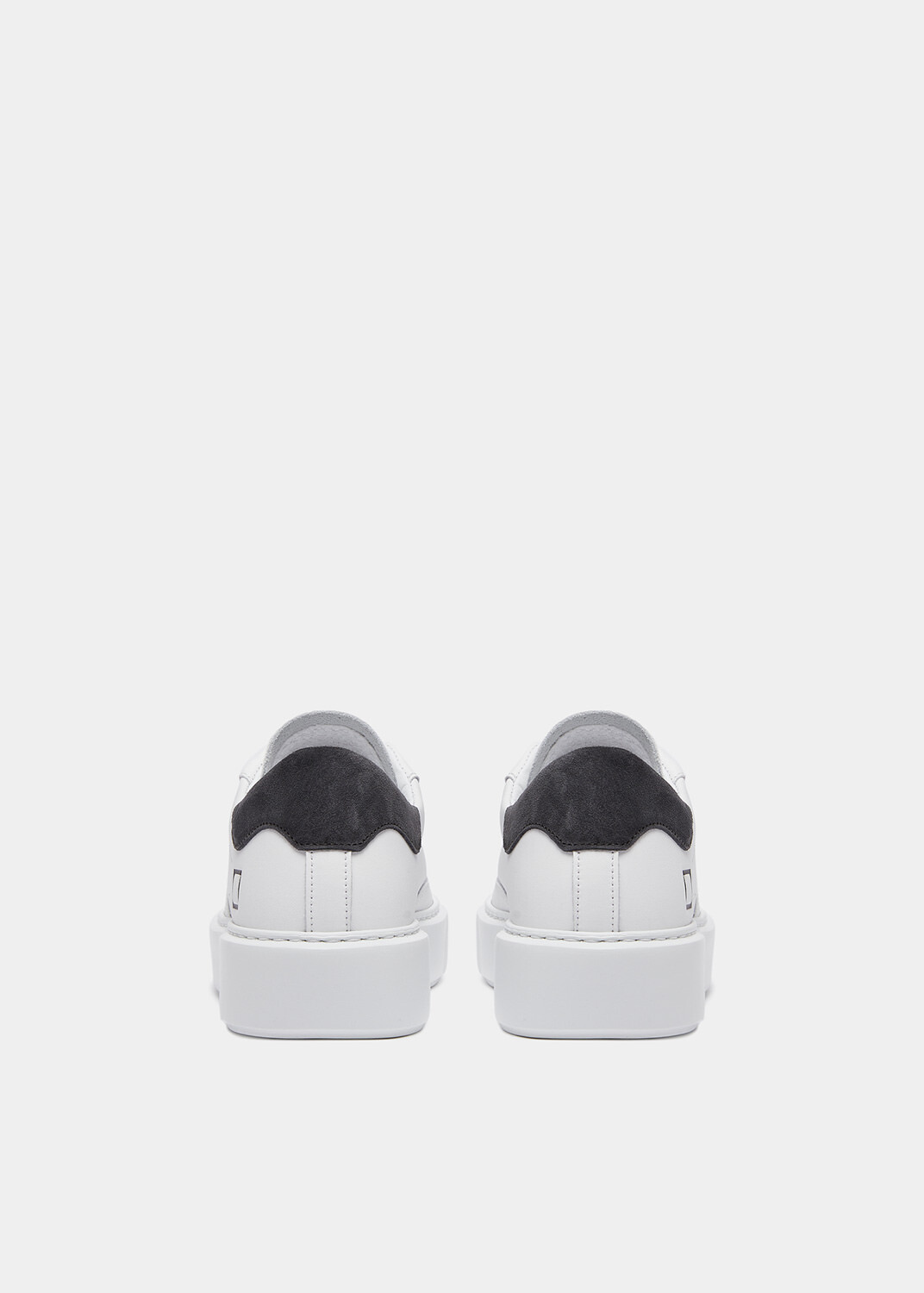 Pre-owned Date D.a.t.e. Sneakers Sfera Fur Stripe White-gray W411 Sf Sr Wy