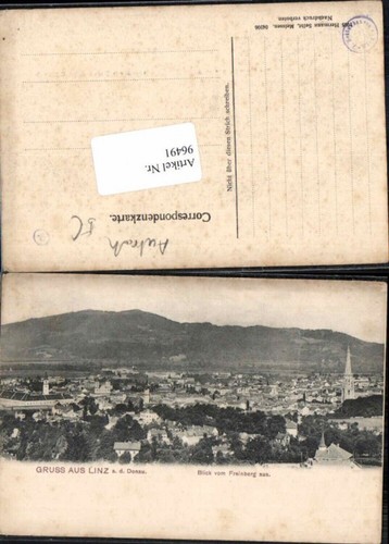96491,Gruss aus Linz a.d. Donau 1905 img