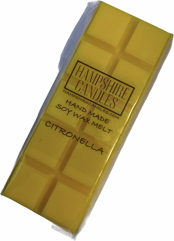Citronella Wax Melts | Highly Scented | Soy Wax, Cruelty & Vegan Free | Handmade