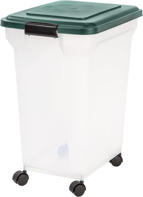  42 Pet Food Storage Container Large Dry Bin for Dog Cat Bird 