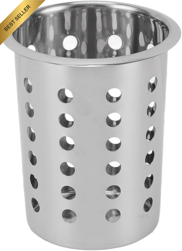 Stainless Steel Kitchen Utensils Holder, Large Capacity Storage For, Forks, and