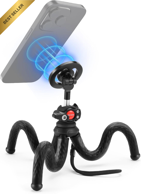 Magnetic Flex Phone Tripod Compatible with Magsafe Iphone Android | TP33 Flexibl