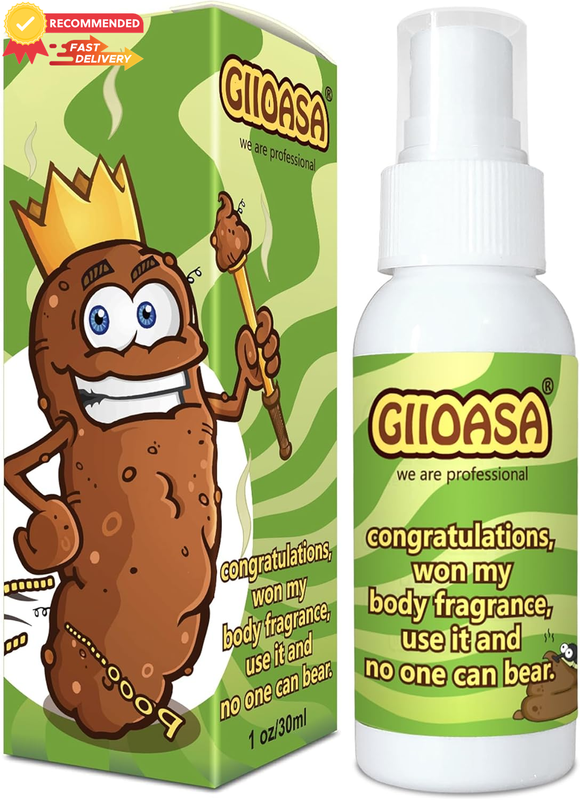 Extra Strong Fart Spray Prank, Ocean of Vomit, Poop Joke Toy, Non-Toxic