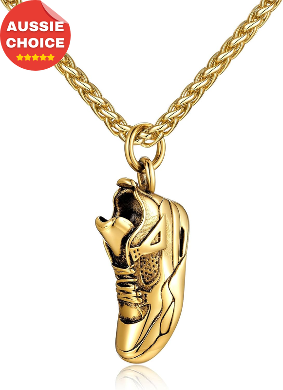 Soccer Necklace Men Sports Pendant Football Baseball Basketball Shoes Charm