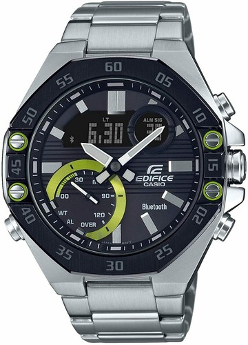 Pre-owned Edifice Casio  Ecb-10ydb-1ajf Men Watch Bluetooth In Box