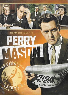 Perry Mason - Season 1: Vol. 2 (DVD, 2006, 5-Disc Set) New