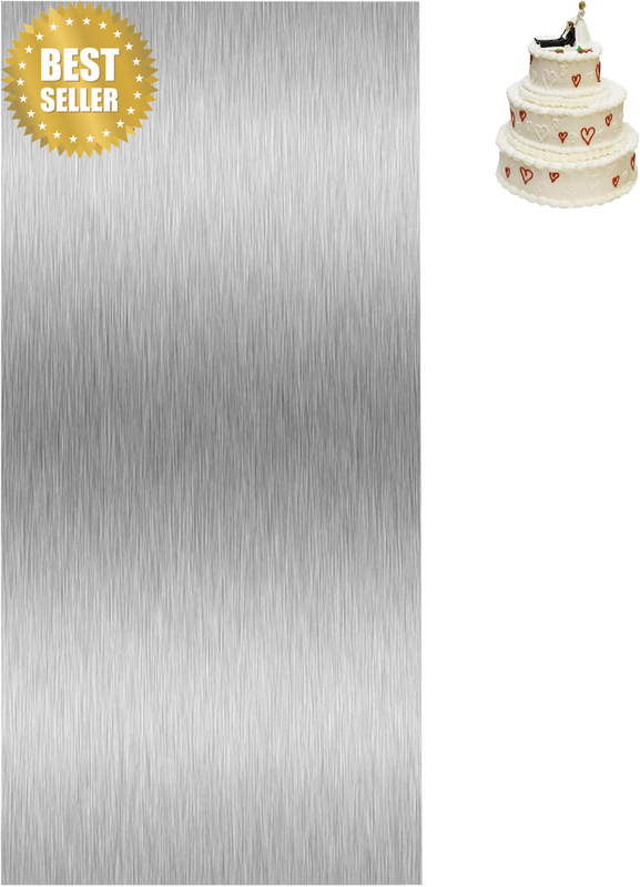 Cake Scraper Smoother Cake Decorating Supplies Kit 8.6 Inch Metal Bench Scraper