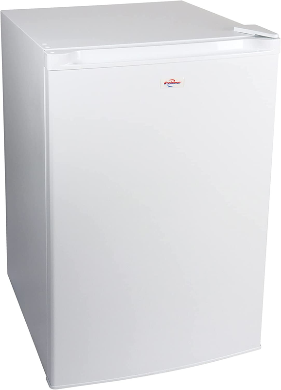 Compact Upright Freezer, 3.1 Cu Ft (88L), White, Manual Defr