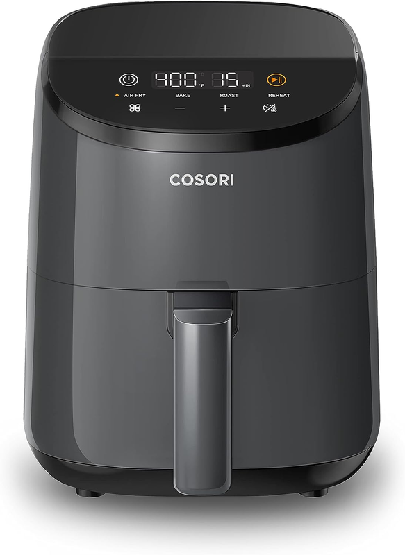 COSORI 2.1 Qt Air Fryer Oven: 4-in-1 Mini Airfryer, Low-Noise, In-App Recipes