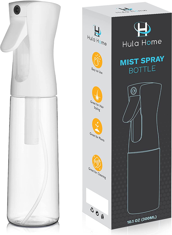 Bottle For Hair (10.1oz/300ml) Mist Empty Ultra Fine Plastic Wa