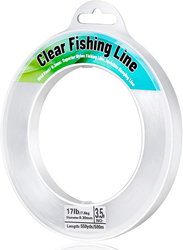 Fishing Wire, Fishing line Clear Nylon String 1640 FT Invisible Hanging Beading