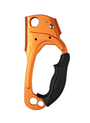 Quick Up Hand Ascender for Left Hand, Orange