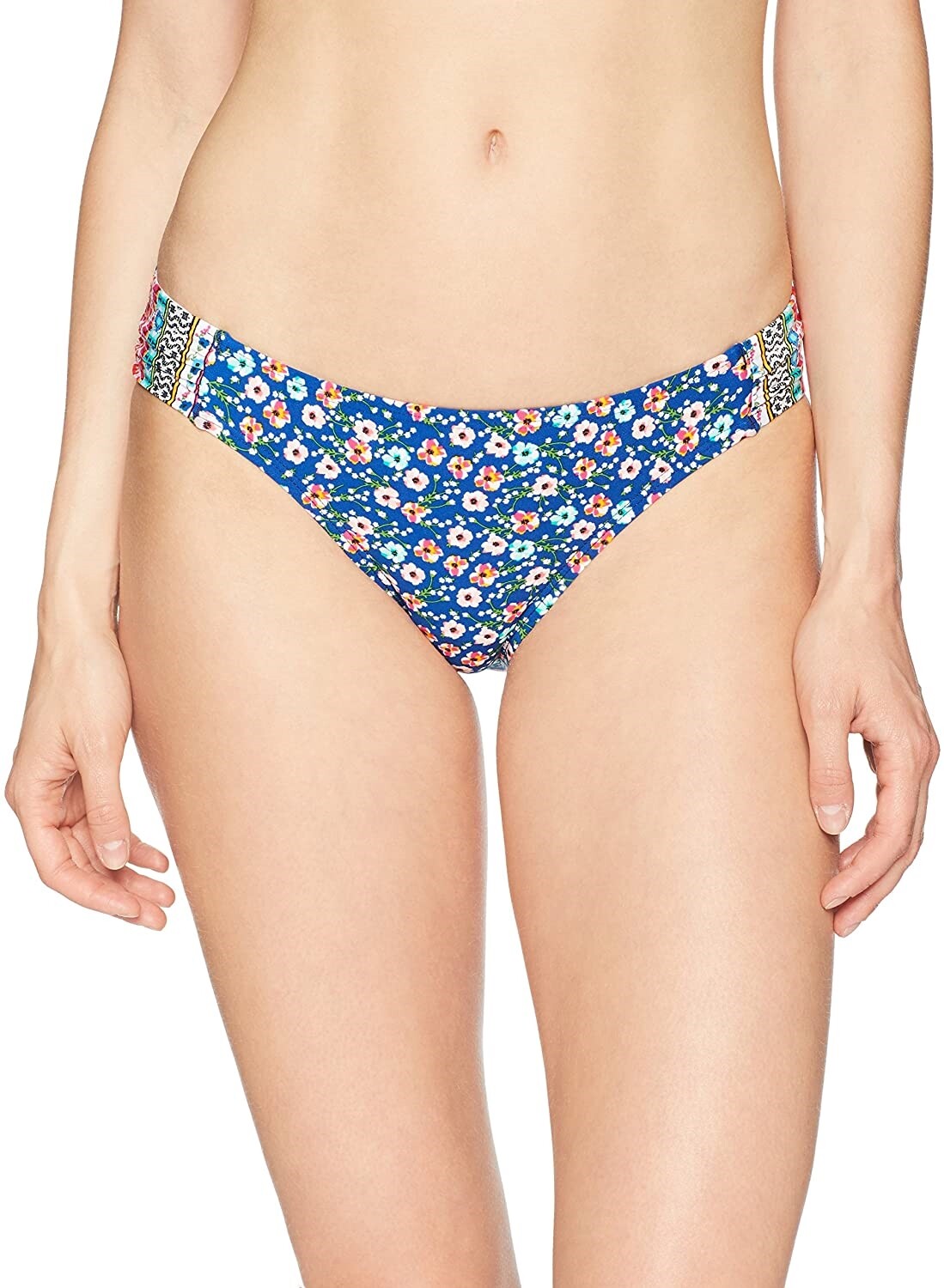 Laundry by Shelli Segal Women's 188535 Tab Side Bikini Bottom Swimwear Size L