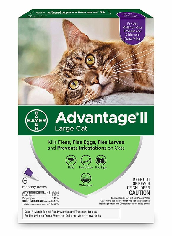 Bayer Advantage II Flea Prevention for Cats