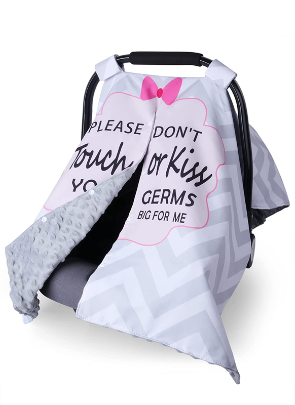 For Babies,  2 In 1 Infant Carseat Cover Mom Nursing Cover, Mink