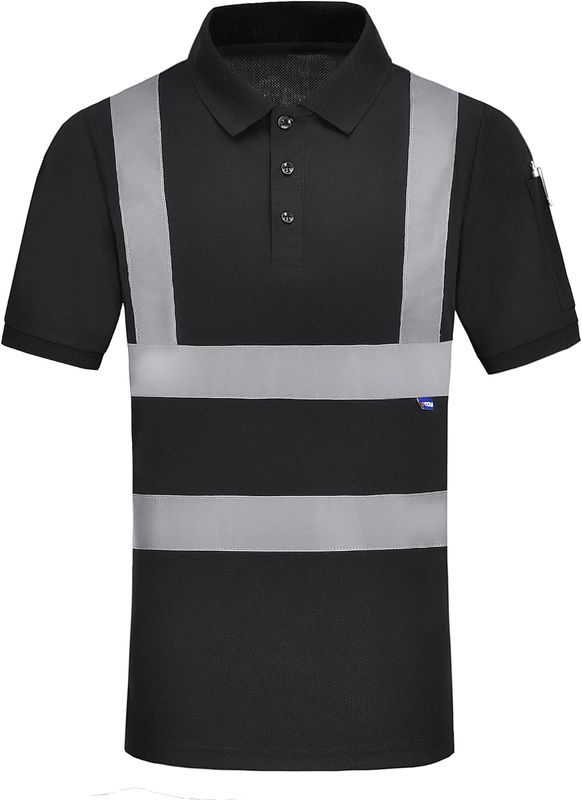 High Visibility Safety T Shirt Reflective Construction Work 