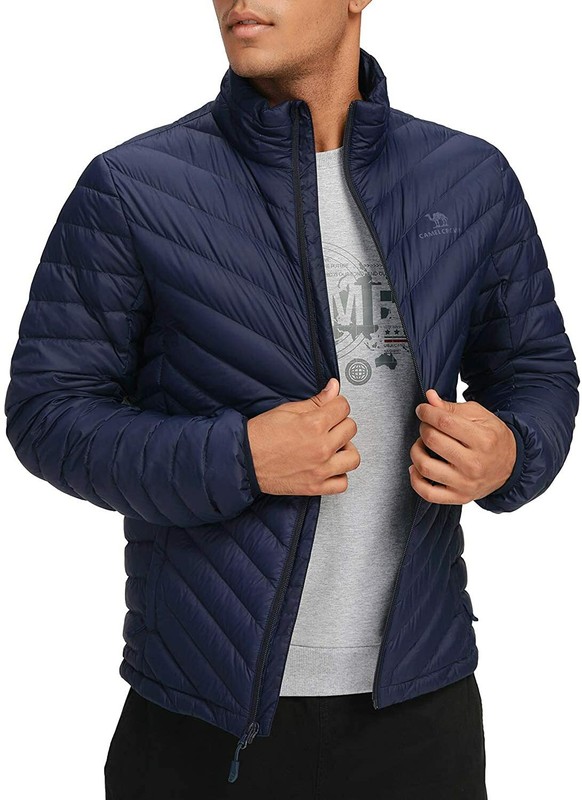 lightweight puffer down jacket
