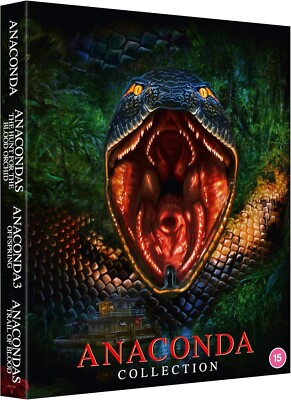 ANACONDA Collection [Blu-ray] (1997-2009) 4-Movie UK Box Set HD Restored J-Lo