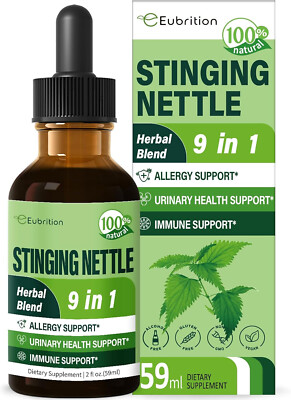 Eubrition Stinging Nettle Leaf Extract Drops, 9-in-1 FREE SHIPPING!!!