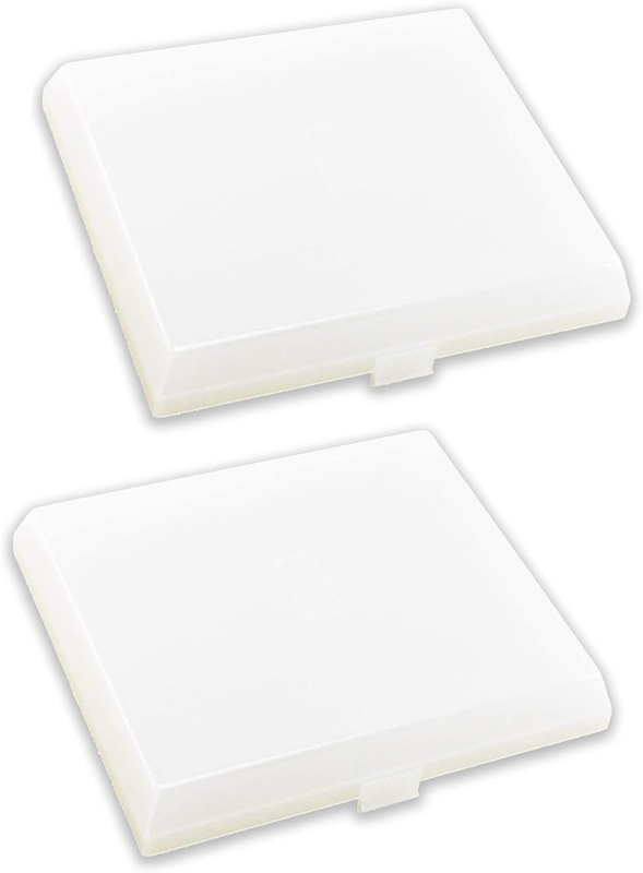 2-Pack AP5609551 8’’ X 7’’ Light Cover Compatible with Nutone, Broan, Kenmore (S