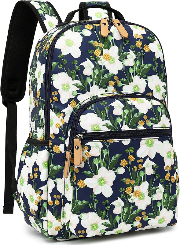 Mochila escolar para ni&ntilde;as y mujeres, para libros y laptop,
