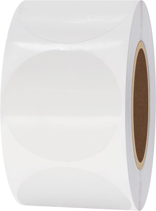 Clear Seal Sticker Envelope Seals 1.5 Inch round Circle Wafer Labels (1.5 Inch R