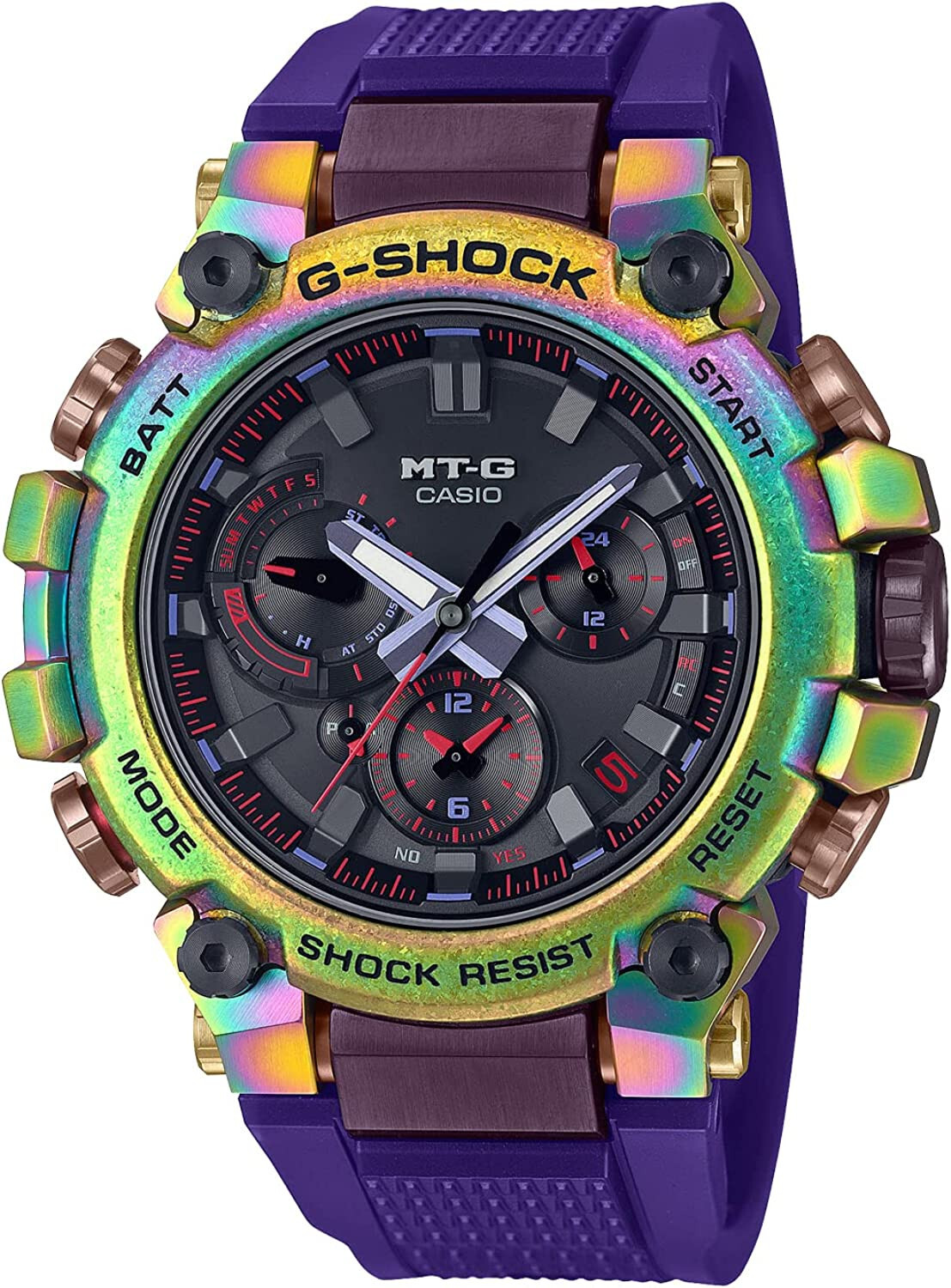 Pre-owned Casio G-shock Mt-g Mtg-b3000prb-1ajr Bluetooth Mobile Solar Men Watch Limited