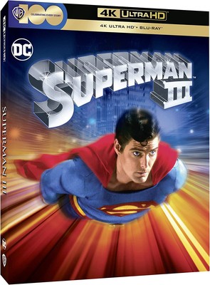 SUPERMAN III (1983): Christopher Reeve, Richard Pryor Eu RgFree 4K UHD + BLU-RAY