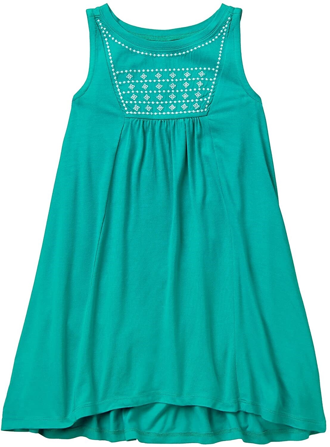 Crazy 8 256986 Girls' Toddler Sleeveless Embroidered Dress Size 6-12 months