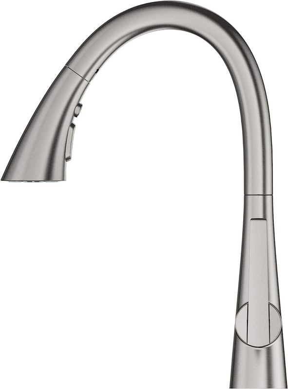 32298DC3 Zedra Pull-Down Kitchen Faucet with Sprayer Supersteel (Stainless Steel
