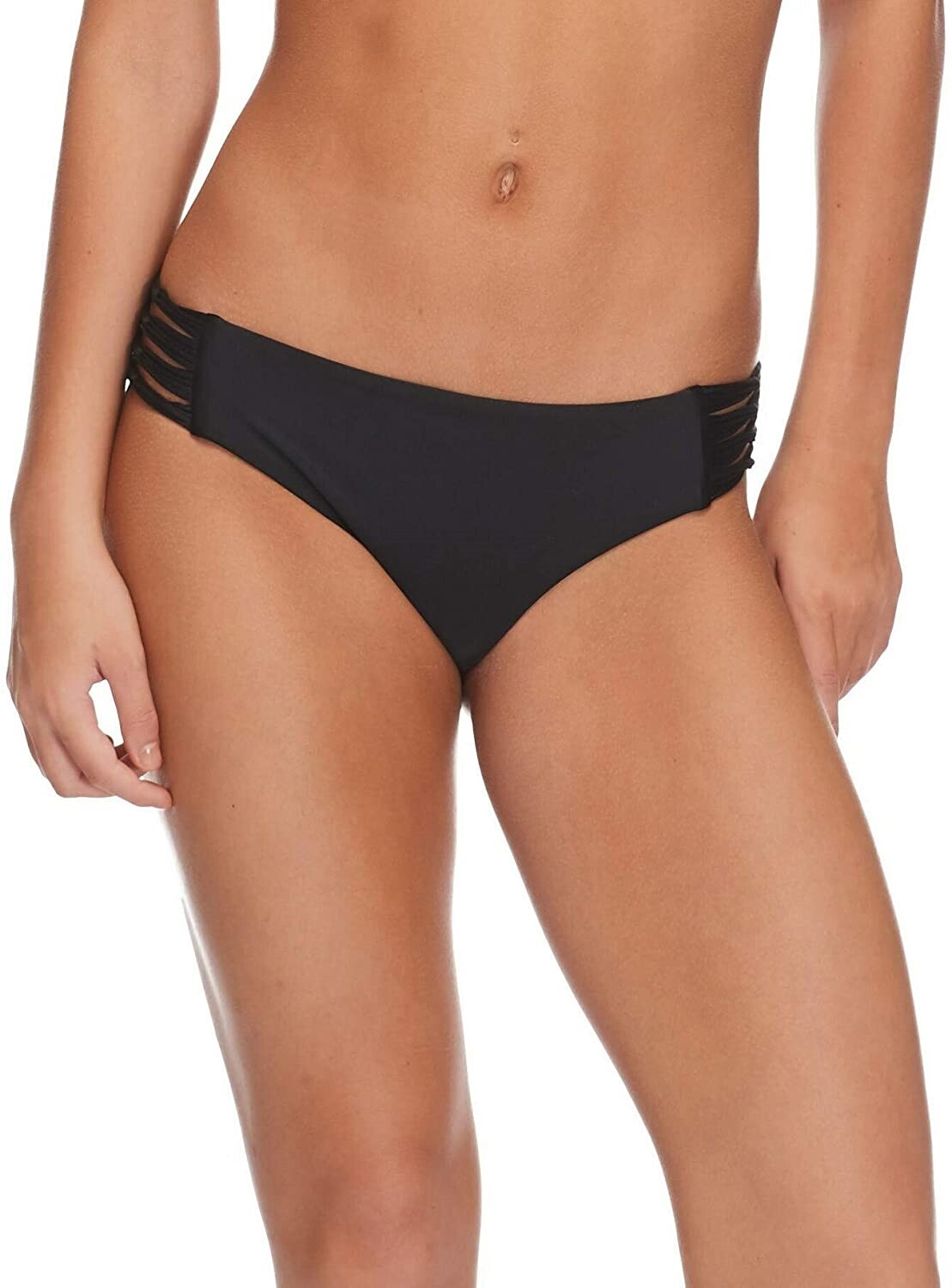 Body Glove Women's 236863 Smoothies Ruby Solid Bikini Bottom Swimwear Size M