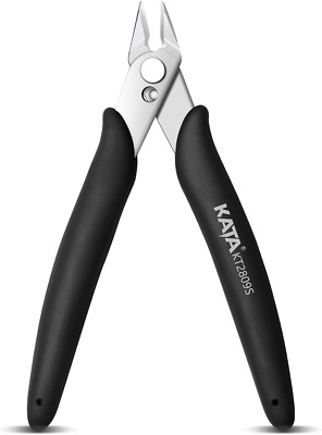 Stainless Steel Micro Wire Cutters, Precision Electronics Flush Cutter and Side 