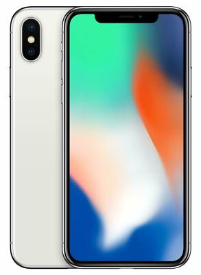 Apple iPhone X 64GB Or  256GB A1865 Unlocked iPhone X Excellent