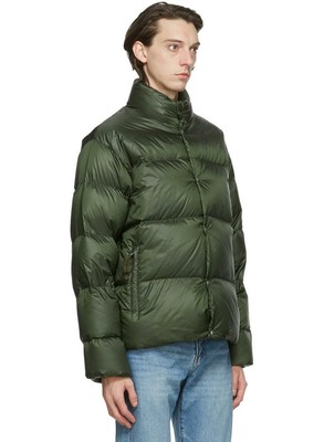 Pre-owned Holubar Mens Down Mustang Jacket Large Deep Green Xl/5