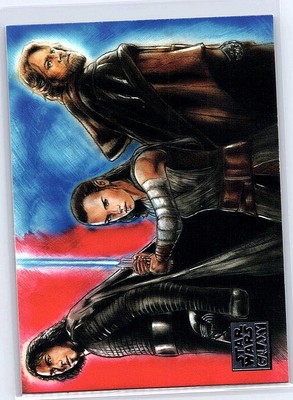 Between Light and Darkness 2018 Topps Star Wars Galaxy Series 8 12