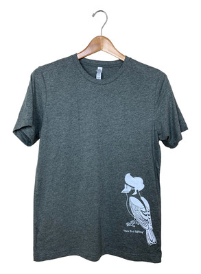 JCs Wildlife Elvis Bird Deep Heather Grey Shirt