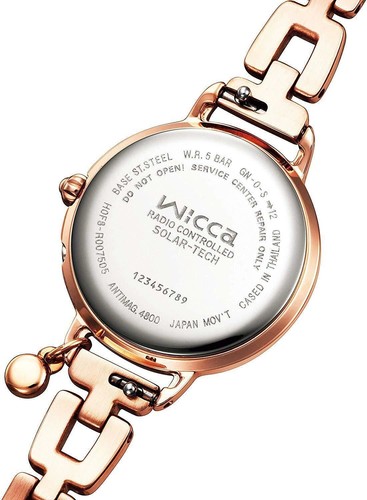 Pre-owned Citizen Wicca Brace Line Kl0-561-15 Women's Watch 2019 In Box