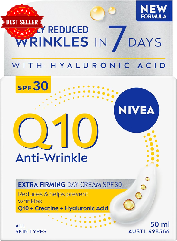 Q10 Anti-Wrinkle Extra Firming Day Cream with Hyaluronic Acid SPF 30 50Ml | Face