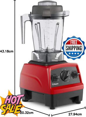 Explorian Vitamix Blender, Professional-Grade, 48 oz. Container, Red