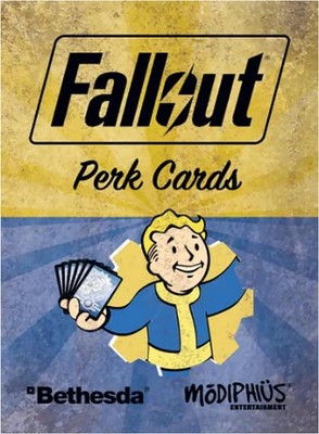 Modiphius Entertainment Fallout: The Roleplaying Game Perk Cards - RPG Yellow 