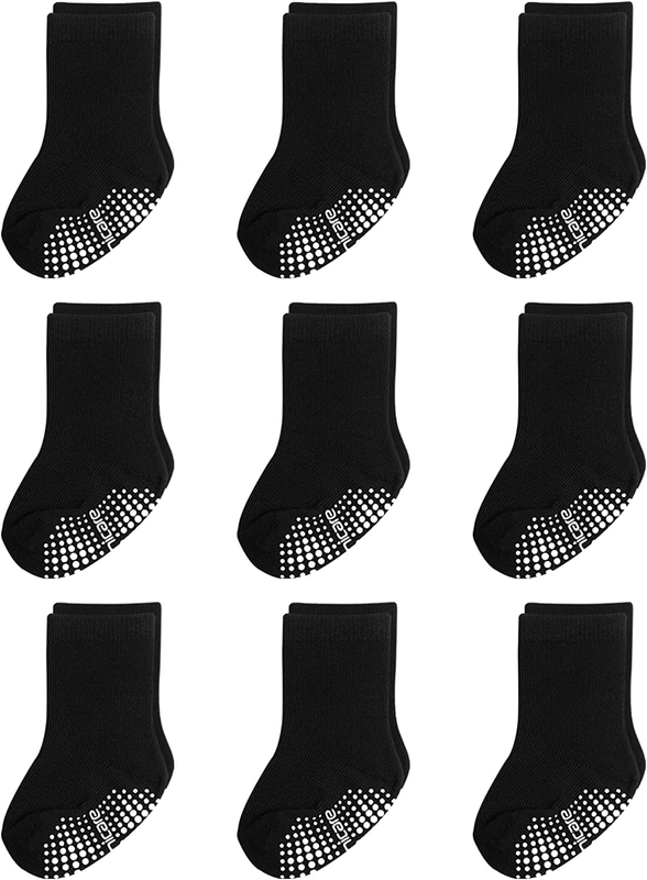 - Unisex Soft Baby Socks With Grip On The Sole For