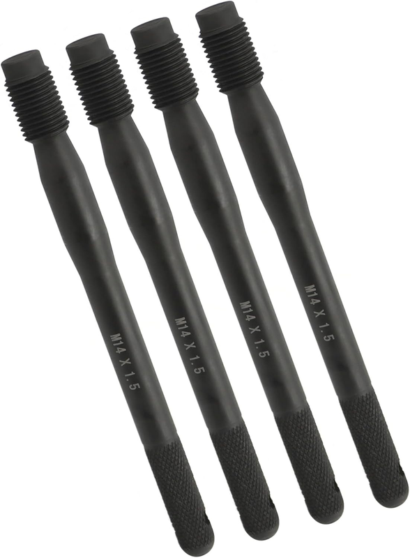 Wheel Alignment Pin, 4 Pack, M14 X 1.5 Steel Wheel Hanger Rim Stud Pilot Pin Gui