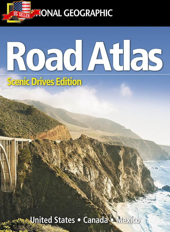Rand Mcnally USA Road Atlas 2025 BEST Large Scale Travel Maps United States NEWHISTORY