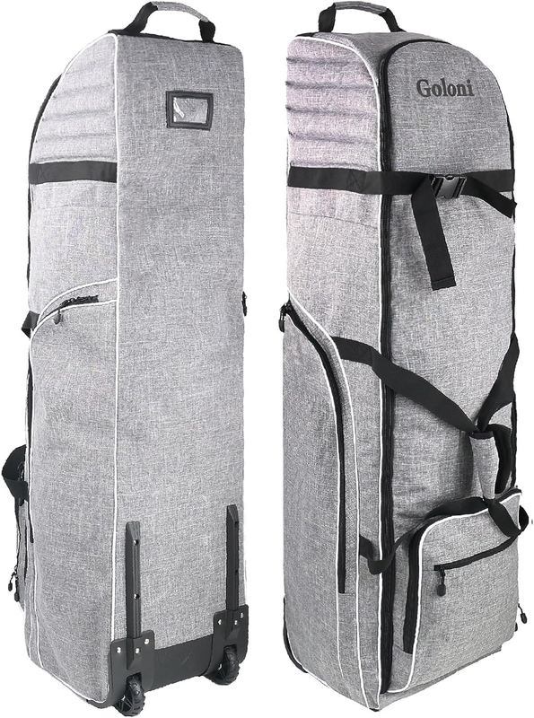 Golf Travel Bag for Airlines with Wheels,Soft-Sided Foldable