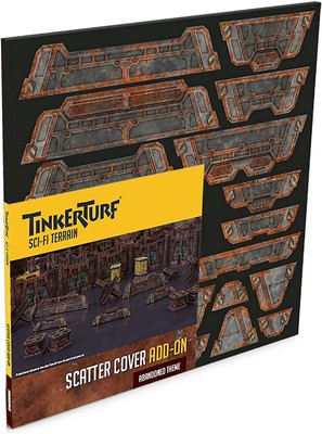 Научно-фантастический ландшафт TinkerTurf: дополнение к обложке Scatter - Заброшенная тема