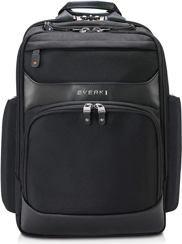 EVERKI Onyx Premium Business Executive 15.6" Laptop Backpack Ballistic Nylon & L